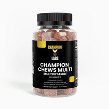 Load image into Gallery viewer, Champion Chews Multi - Multivitamin Bear Gummies (Adult)