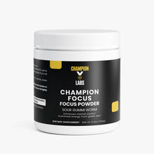 Load image into Gallery viewer, Champion Focus - Focus Powder (Sour Gummi Worm)