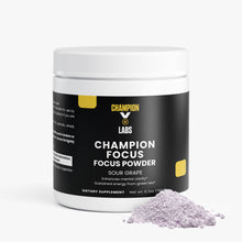 Load image into Gallery viewer, Champion Focus - Focus Powder (Sour Grape)