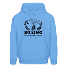 Load image into Gallery viewer, 2 Tone Boxing Club Laurel Men's Hoodie - carolina blue