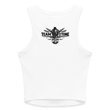 Load image into Gallery viewer, Slim Fit Rib Women's Tank Top - white