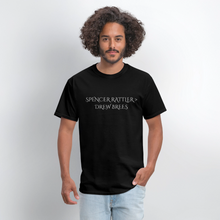 Load image into Gallery viewer, SPENCE > DREW Men's T-Shirt | GILDAN 5000 - black