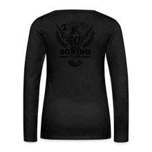 Load image into Gallery viewer, Boxing Babe Long Sleeve - charcoal grey