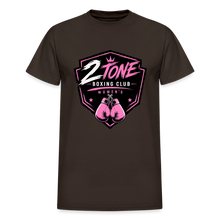 Load image into Gallery viewer, Women of 2 Tone Gildan Tee - dark chocolate