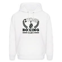 Load image into Gallery viewer, 2 Tone Boxing Club Laurel Men's Hoodie - white