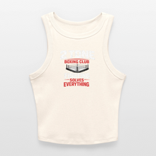 Load image into Gallery viewer, Slim Fit Rib Women's Tank Top - natural