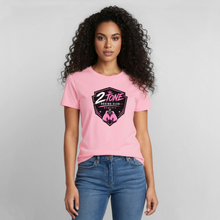 Load image into Gallery viewer, Women of 2 Tone Gildan Tee - light pink
