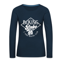 Load image into Gallery viewer, Boxing Babe Long Sleeve - deep navy