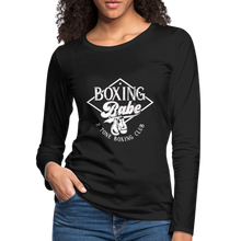 Load image into Gallery viewer, Boxing Babe Long Sleeve - black