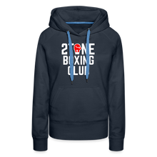 Load image into Gallery viewer, 2 tone Women’s Premium Hoodie - navy