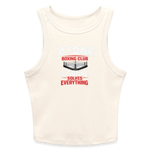 Load image into Gallery viewer, Slim Fit Rib Women's Tank Top - natural
