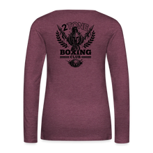 Load image into Gallery viewer, Spartan Logo Long Sleeve - heather burgundy