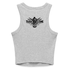 Load image into Gallery viewer, Slim Fit Rib Women's Tank Top - heather gray