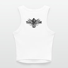 Load image into Gallery viewer, Slim Fit Rib Women's Tank Top - white