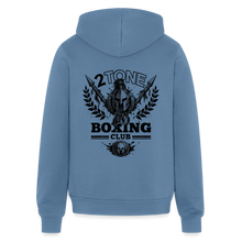 Load image into Gallery viewer, Spartan Logo on Zip Up - steel blue