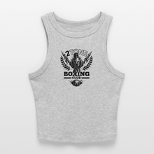 Load image into Gallery viewer, Slim Fit Rib Women's Tank Top - heather gray