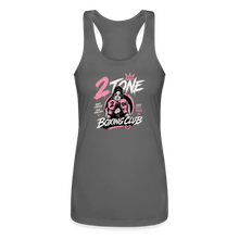 Load image into Gallery viewer, Racerback Retro Womans Tank - charcoal
