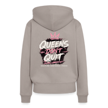 Load image into Gallery viewer, Women’s Premium Retro Hoodie + back - taupe
