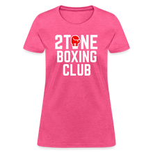Load image into Gallery viewer, Women's 2 Tone Boxing Club T-Shirt - heather pink