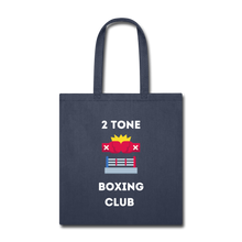 Load image into Gallery viewer, 2 Tone Tote Bag - navy