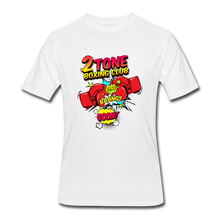 Load image into Gallery viewer, 2 Tone Boxing Bing Bang Boom Men’s 50/50 T-Shirt - white