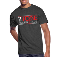 Load image into Gallery viewer, Men’s 50/50 T-Shirt - heather black