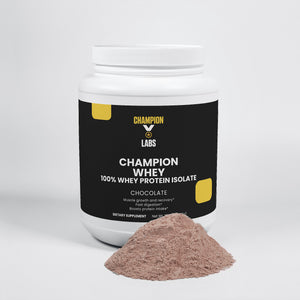 Champion Whey - 100% Whey Protein Isolate (Chocolate)