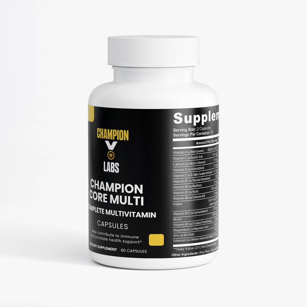 Champion Core Multi - Complete Multivitamin