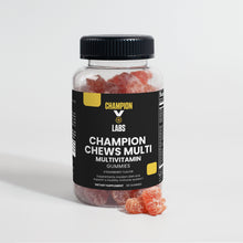 Load image into Gallery viewer, Champion Chews Multi - Multivitamin Bear Gummies (Adult)
