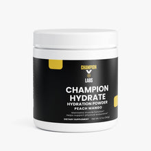 Load image into Gallery viewer, Champion Hydrate - Hydration Powder (Peach Mango)

