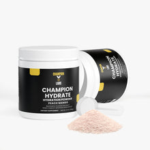 Load image into Gallery viewer, Champion Hydrate - Hydration Powder (Peach Mango)
