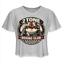 Load image into Gallery viewer, Bella Vintage Crop - heather gray
