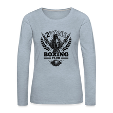 Load image into Gallery viewer, Spartan Logo Long Sleeve - heather ice blue
