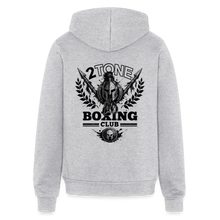 Load image into Gallery viewer, Spartan Logo on Zip Up - heather gray

