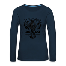 Load image into Gallery viewer, Spartan Logo Long Sleeve - deep navy

