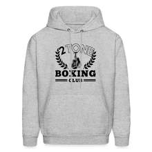 Load image into Gallery viewer, 2 Tone Boxing Club Laurel Men&#39;s Hoodie - heather gray
