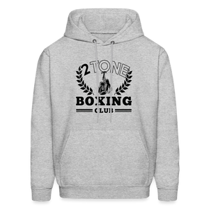 2 Tone Boxing Club Laurel Men's Hoodie - heather gray