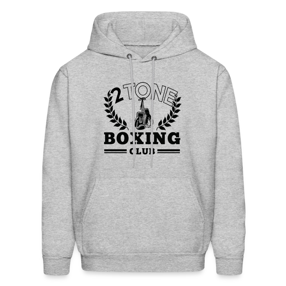 2 Tone Boxing Club Laurel Men's Hoodie - heather gray