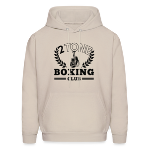 2 Tone Boxing Club Laurel Men's Hoodie - Sand
