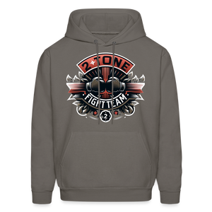2 Tone Fight Team Men's Hoodie - asphalt gray
