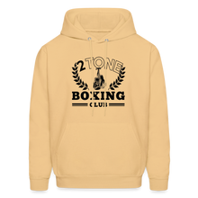 Load image into Gallery viewer, 2 Tone Boxing Club Laurel Men&#39;s Hoodie - light gold 
