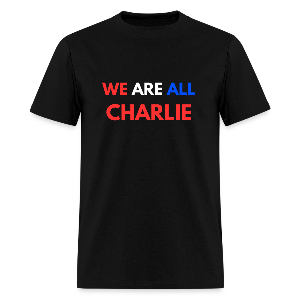 We Are All Charlie - black