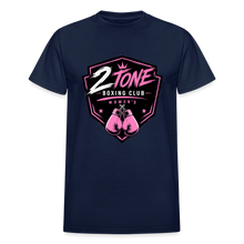 Load image into Gallery viewer, Women of 2 Tone Gildan Tee - navy
