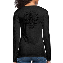 Load image into Gallery viewer, Boxing Babe Long Sleeve - charcoal grey
