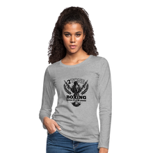 Load image into Gallery viewer, Spartan Logo Long Sleeve - heather gray
