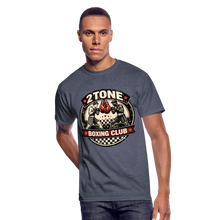 Load image into Gallery viewer, Vintage Fighter Tee - navy heather
