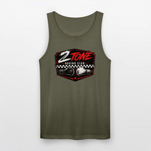 Load image into Gallery viewer, Men's Organic Gloves Tank - heather olive

