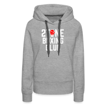 Load image into Gallery viewer, 2 tone Women’s Premium Hoodie - heather grey
