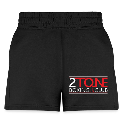 2 Tone Boxing Women's Jogger Short - black