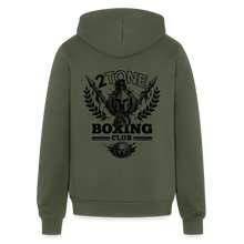 Load image into Gallery viewer, Spartan Logo on Zip Up - military green
